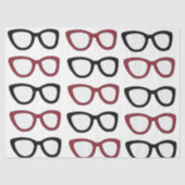 Papier Mousseline Eyeglasses Spectacles Specs Glasses Optician  (Recto)