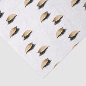 Papier Mousseline Eyelashes de Parties scintillant Glam Gold (Détail)