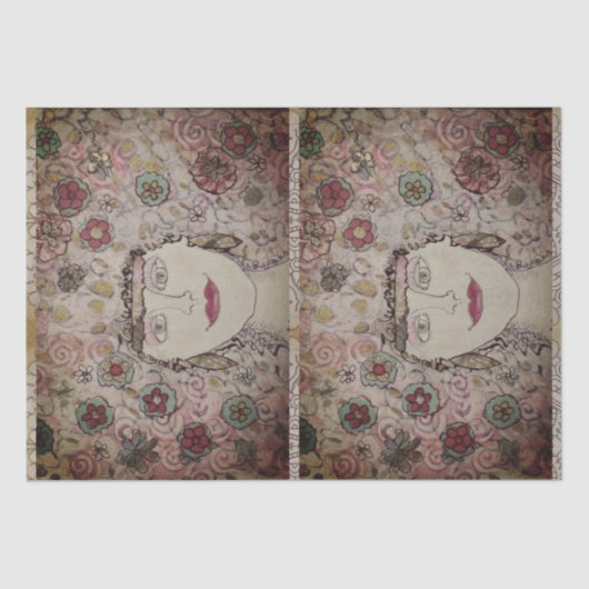 Papier Mousseline Fabuleux chapeau (Recto)