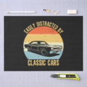 Papier Mousseline Facilement Distrait Par Les Voitures Classiques (Artisanat)