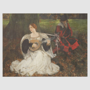 Papier Mousseline Fair is my Love (par Edwin Austin Abbey)