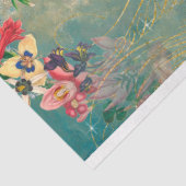 Papier Mousseline Fairies Dream Enchanted Blue Sky Clouds Découpage (Détail)