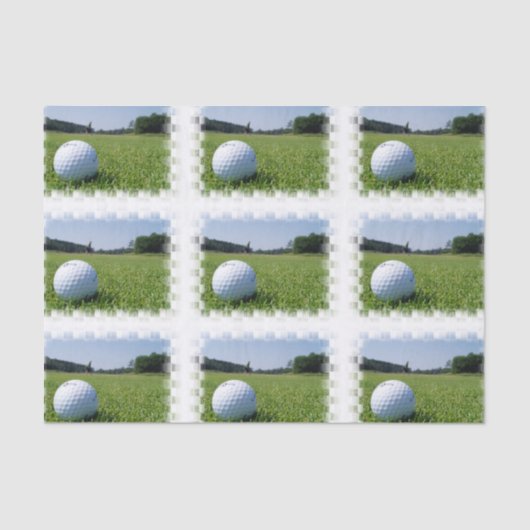 Papier Mousseline Fairway de golf (Recto)