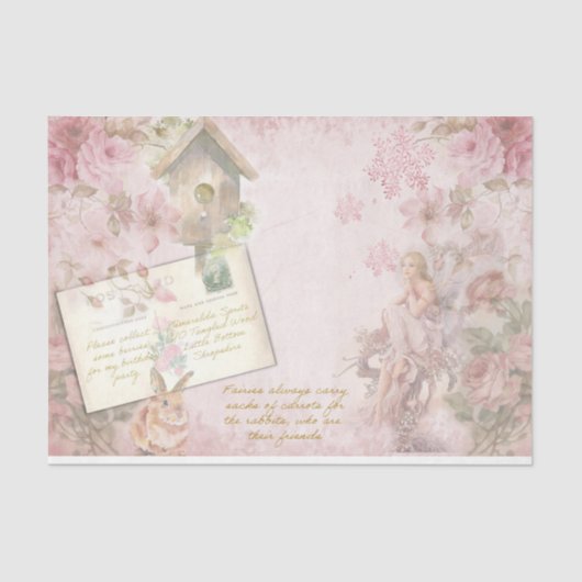 Papier Mousseline Fairy Design Series 4 (Recto)