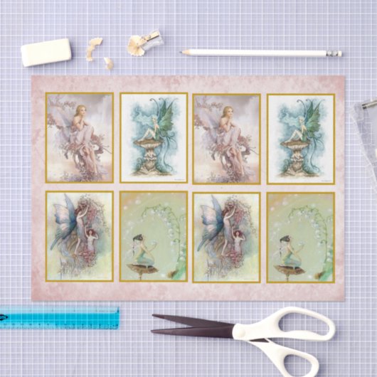 Papier Mousseline Fairy Design Series 7 (Artisanat)