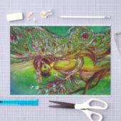 PAPIER MOUSSELINE FAIRY EN VERT (Artisanat)