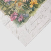 Papier Mousseline Fairy Kingdom Floral Summer Fleur sauvage Decoupag (Détail)