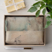 Papier Mousseline Fairy Land Spring Forest Birds No1 (Cadeau)