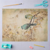 Papier Mousseline Fairy Land Spring Forest Birds No4 (Artisanat)