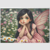 Papier Mousseline Fairy Princess - Decoupage - Whimsical (Recto)