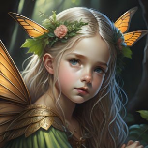 Papier Mousseline Fairy Princess - Decoupage - Whimsical