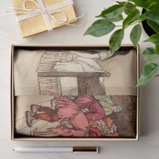 Papier Mousseline Fairy Tale Blanche Neige (Cadeau)