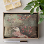 Papier Mousseline Fairy Tale Princesse Et Cerf Blanc (Cadeau)