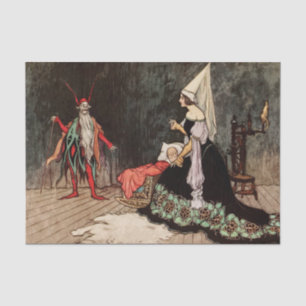 Papier Mousseline Fairy Tale Sleeping Beauty