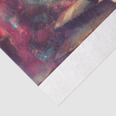 Papier Mousseline Fairytale Alice In Wonderland Castle Decoupage (Détail)