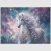 Papier Mousseline Fairytale Unicorn & Galaxy Craft Decoupage  (Recto)