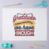 Papier Mousseline Faith and Gratitude Artwork – Uplifting Christian  (Artisanat)