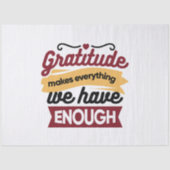 Papier Mousseline Faith and Gratitude Artwork – Uplifting Christian  (Recto)