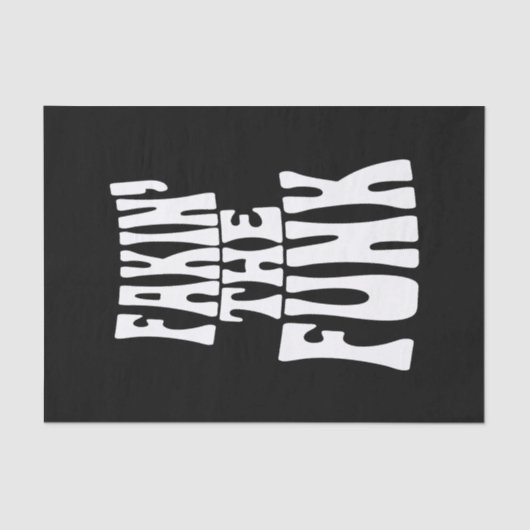 Papier Mousseline Fakin' the Funk (Recto)