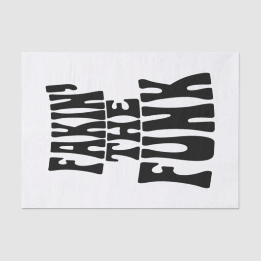 Papier Mousseline Fakin' the Funk (Recto)