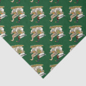 Papier Mousseline Famille de canards de Saxe (Détail)