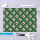 Papier Mousseline Famille de canards de Saxe (Artisanat)