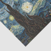 Papier Mousseline Famous art, Starry Night, Van Gogh (Détail)