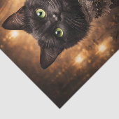 Papier Mousseline Fancy Black Kitty  (Détail)