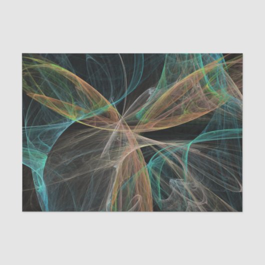 Papier Mousseline Fantaisie spatiale (Recto)