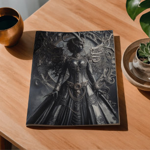 Papier Mousseline Fantaisie Steampunk Ténèbres Démon Mode