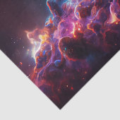 Papier Mousseline Fantastique Nebula Espace Abstrait 1 (Détail)