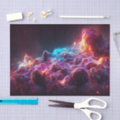 Papier Mousseline Fantastique Nebula Espace Abstrait 1 (Artisanat)