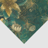 Papier Mousseline Fantasy Emerald Forest Queen Decoupage (Détail)