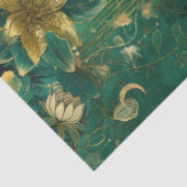 Papier Mousseline Fantasy Emerald Forest Queen Decoupage (Détail)