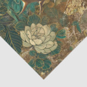 Papier Mousseline Fantasy Emerald Forest Queen Decoupage (Détail)