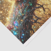 Papier Mousseline Fantasy Forest Friends Alice and Cat Decoupage (Détail)