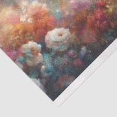 Papier Mousseline Fantasy Woodland Girl and Unicorn Decoupage  (Détail)