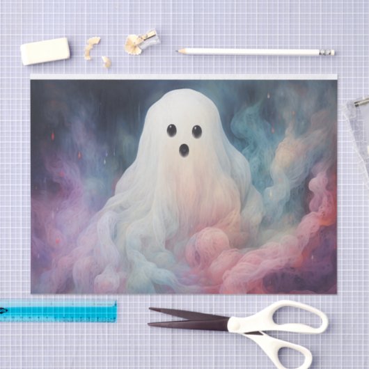 Papier Mousseline Fantôme capricieux (Artisanat)