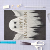 Papier Mousseline Fantôme effrayant Halloween heureux (Artisanat)