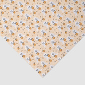 Papier Mousseline Fantômes Avec Un Tricot Citrouille Ou Traiter Un B (Détail)