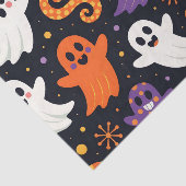 Papier Mousseline Fantômes et Halloween Confetti (Détail)