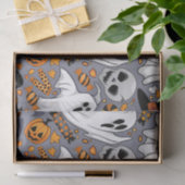 Papier Mousseline Fantômes Monstres mignons Éffrayants et Déplaisant (Cadeau)