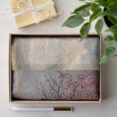 Papier Mousseline Farmstead rustique avec découpage d'arbre à fleurs (Cadeau)