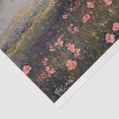 Papier Mousseline Farmstead rustique avec découpage d'arbre à fleurs (Détail)