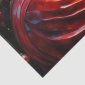 Papier Mousseline Father Christmas Reading by Lantern Light | (Détail)