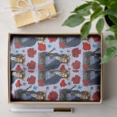 Papier Mousseline Faune cornu Fae Fantastique (Cadeau)