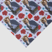 Papier Mousseline Faune cornu Fae Fantastique (Détail)