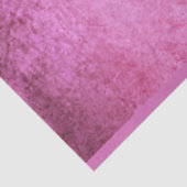 Papier Mousseline Faux éclat de velours rose (Détail)