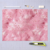 Papier Mousseline Faux Faux Rose (Artisanat)