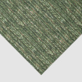 Papier Mousseline Faux fils tissés verts (Détail)
